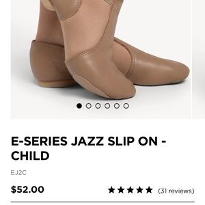 Capezio Slip-On Jazz Shoes